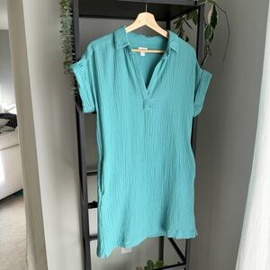 J. Crew Cotton Gauze Mini Dress